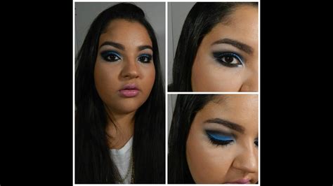 TUTORIAL DE MAKE AZUL ROYAL COM .